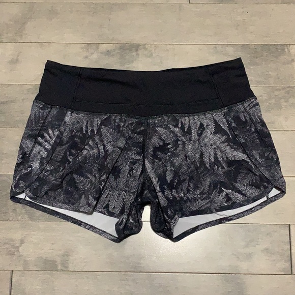 Lululemon Run Times Short 4” - Kindred Spirit Black Multi/Black - 4 - Picture 3 of 6